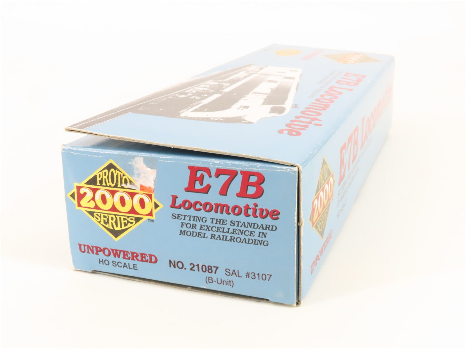 HO Scale Proto 2000 21087 SAL Seaboard Air Line E7B Diesel Loco #3107 UNPOWERED