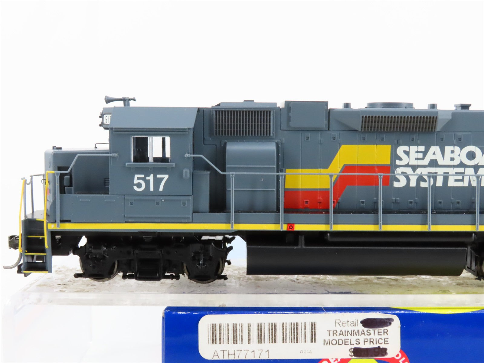 HO Scale Athearn 77171 SBD Seaboard System GP38-2 Diesel Loco #517 wDCC & Sound