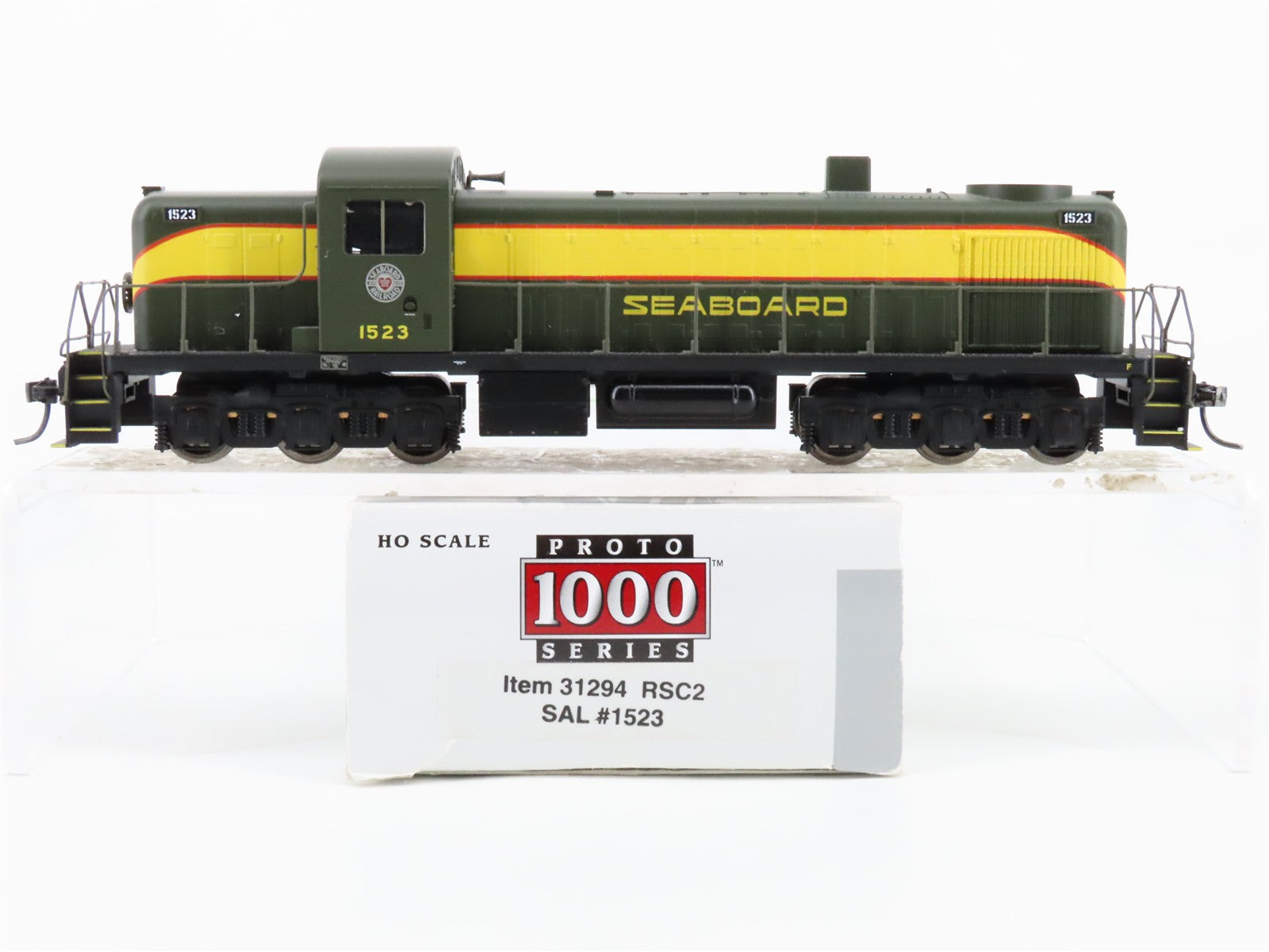 HO Scale Proto 1000 31294 SAL Seaboard Air Line RSC2 Diesel Loco #1523 DCC ONLY