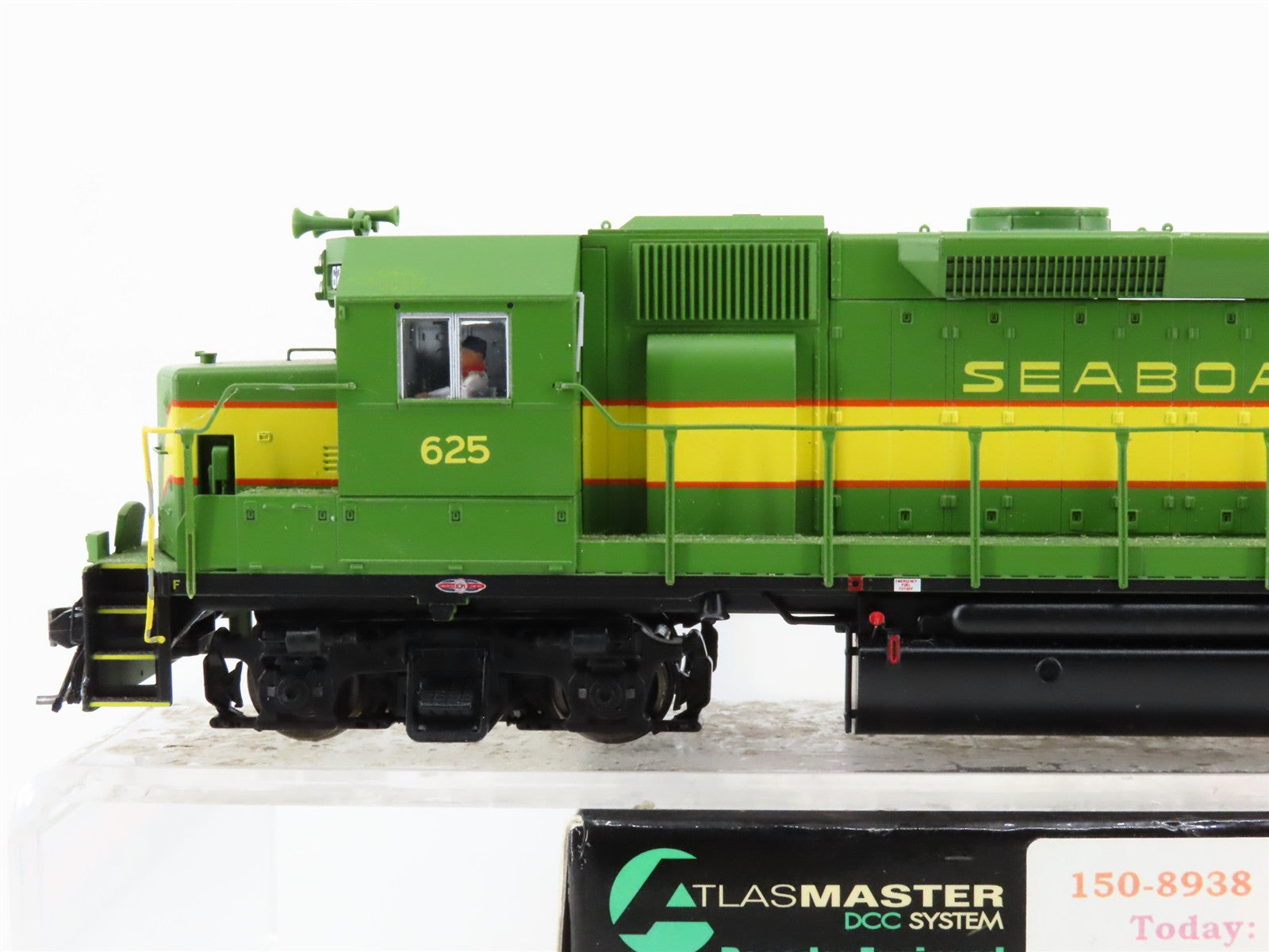 HO Scale Atlas Master 8938 SAL Seaboard Air line GP40 Diesel #625 wDCC & Sound