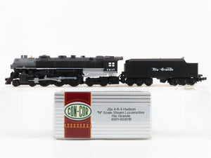 N Scale Con-Cor 001-003019 DRGW Rio Grande 4-6-4 Steam Locomotive #1217