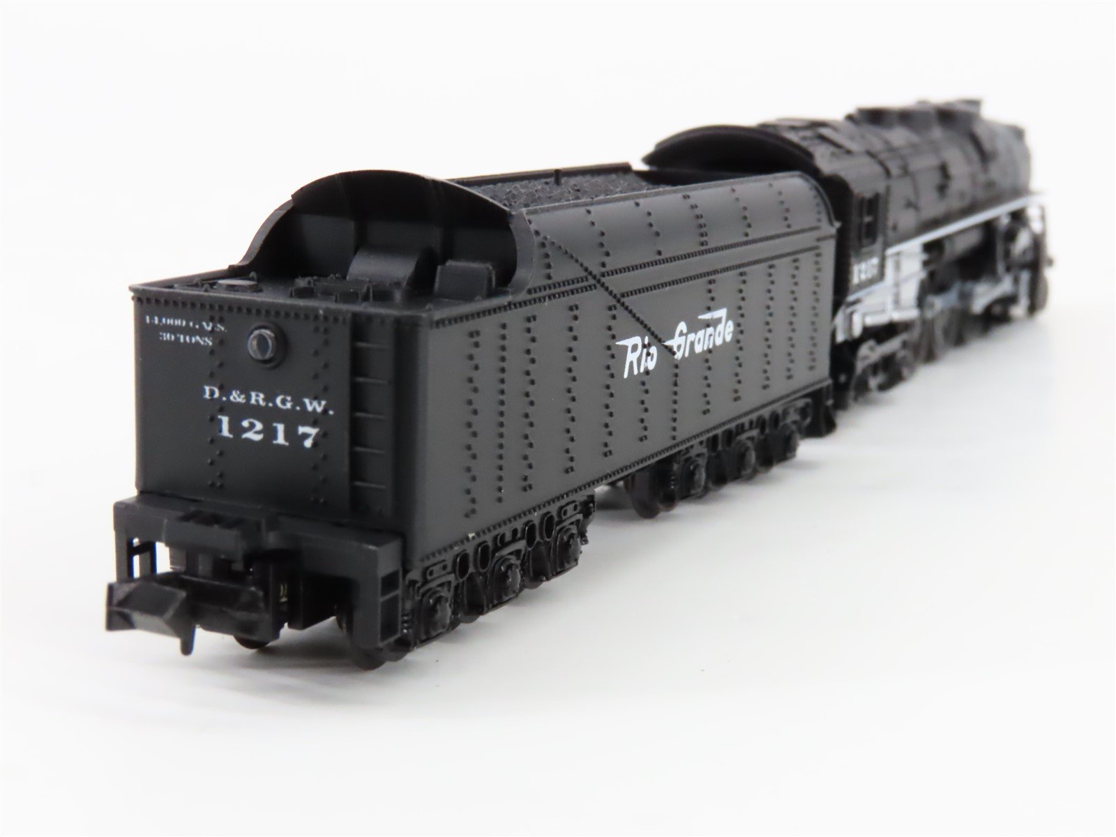N Scale Con-Cor 001-003019 DRGW Rio Grande 4-6-4 Steam Locomotive #1217