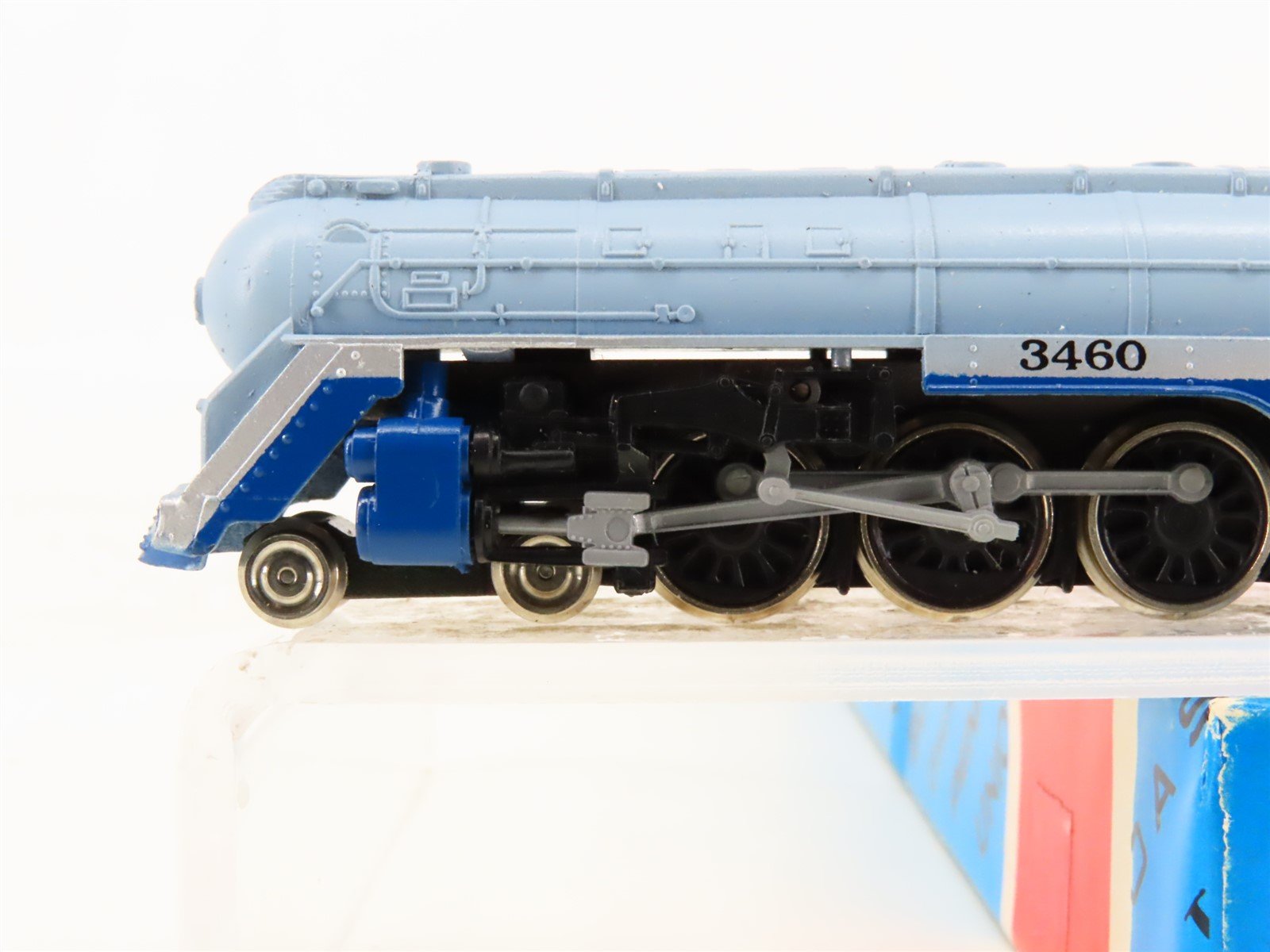 N Scale Con-Cor 3061 ATSF Santa Fe 4-6-4 Steam Locomotive #3460