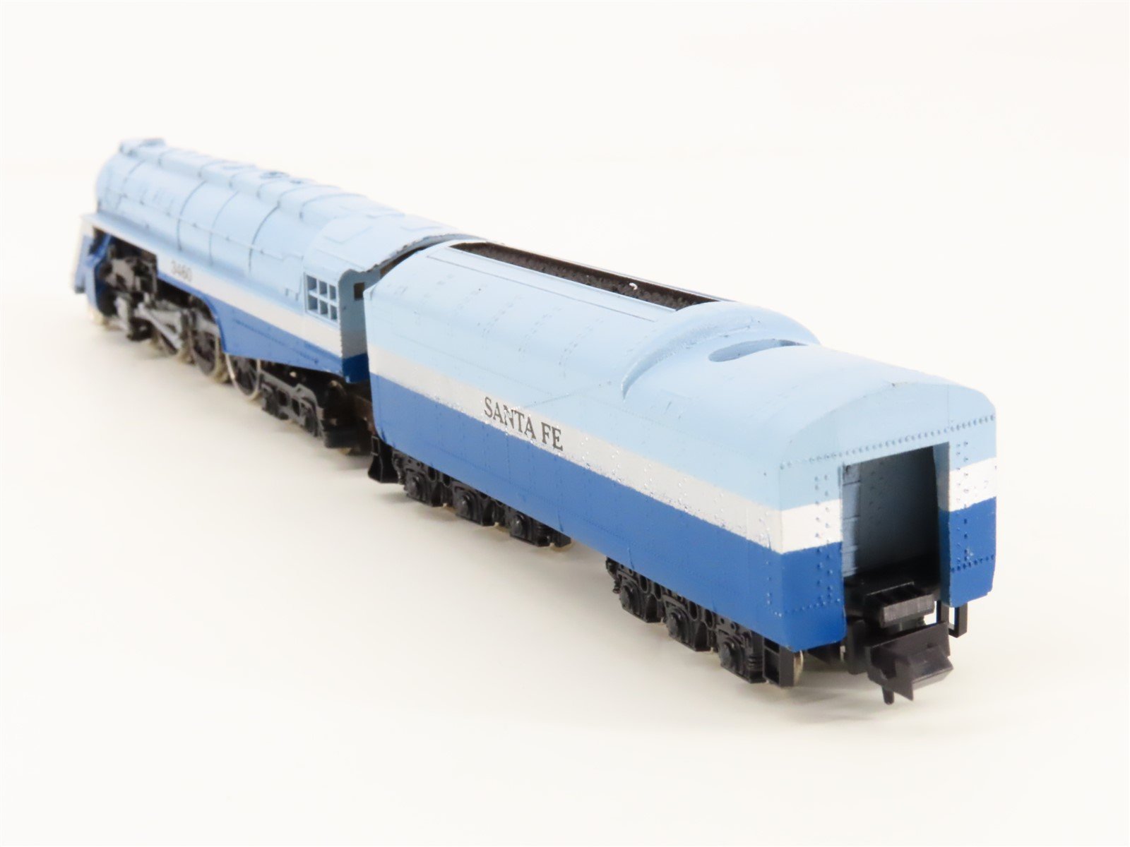 N Scale Con-Cor 3061 ATSF Santa Fe 4-6-4 Steam Locomotive #3460