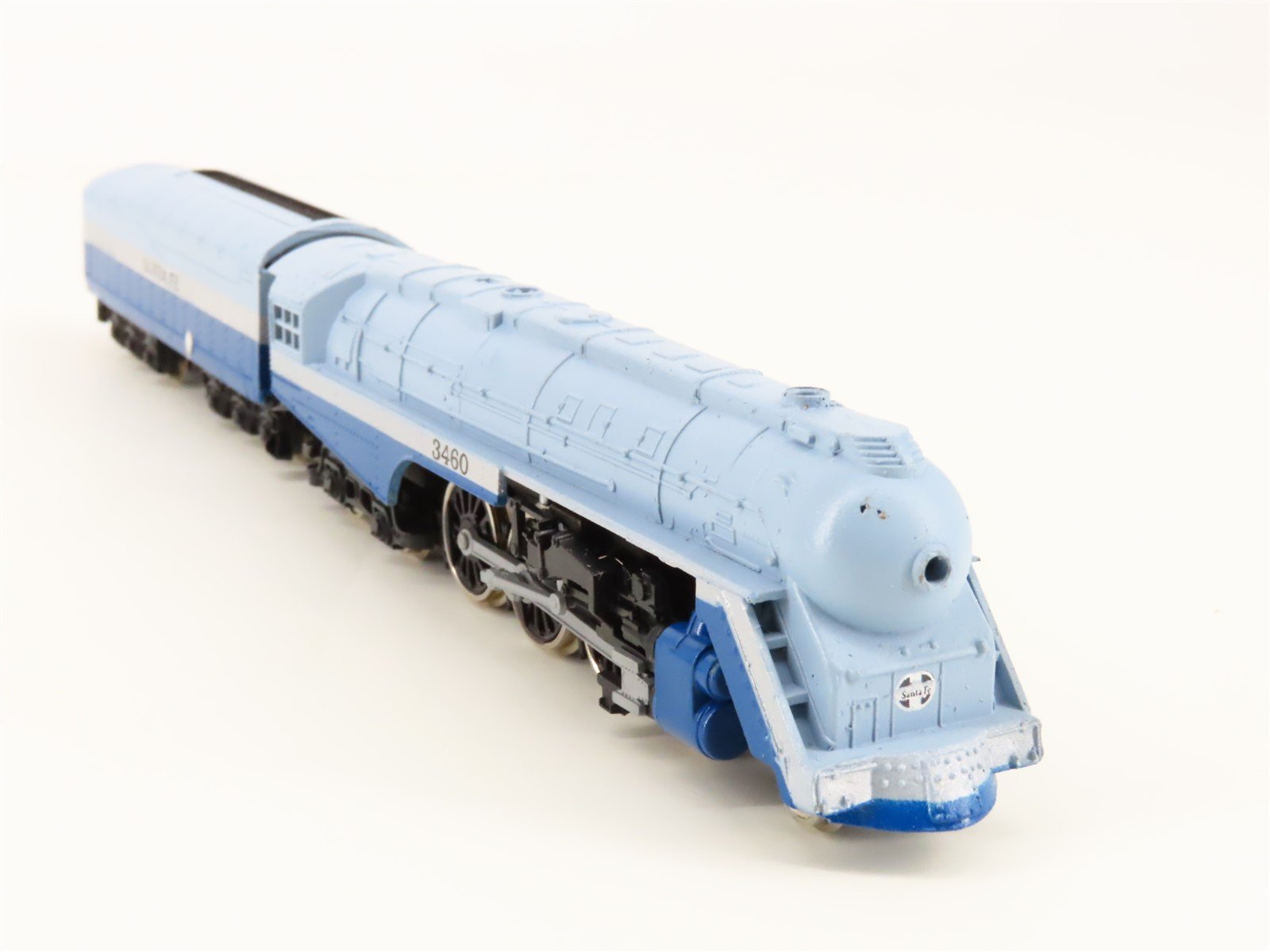 N Scale Con-Cor 3061 ATSF Santa Fe 4-6-4 Steam Locomotive #3460