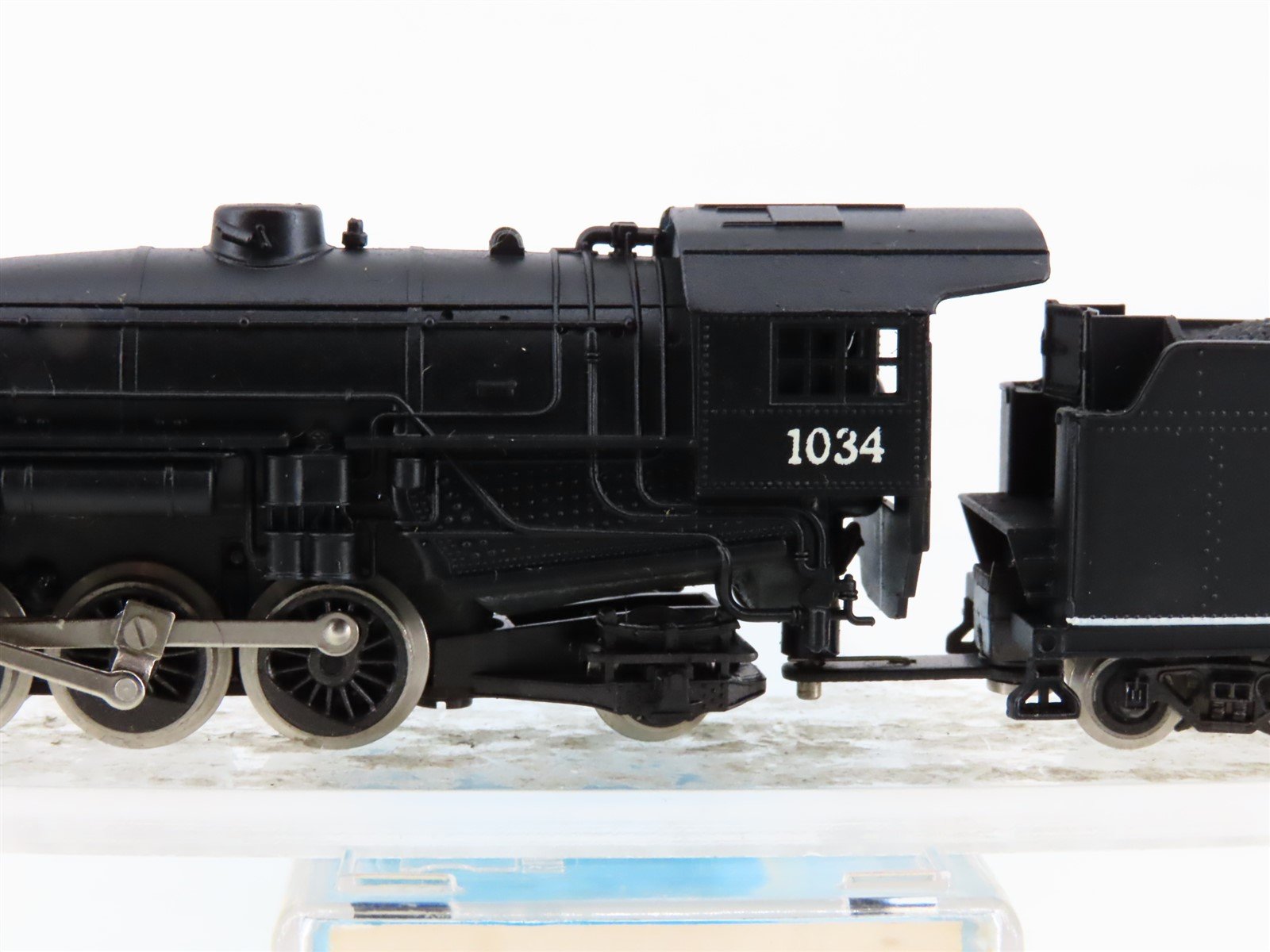 N Scale Con-Cor 5521C UP Union Pacific 2-8-2 Steam Locomotive #1034