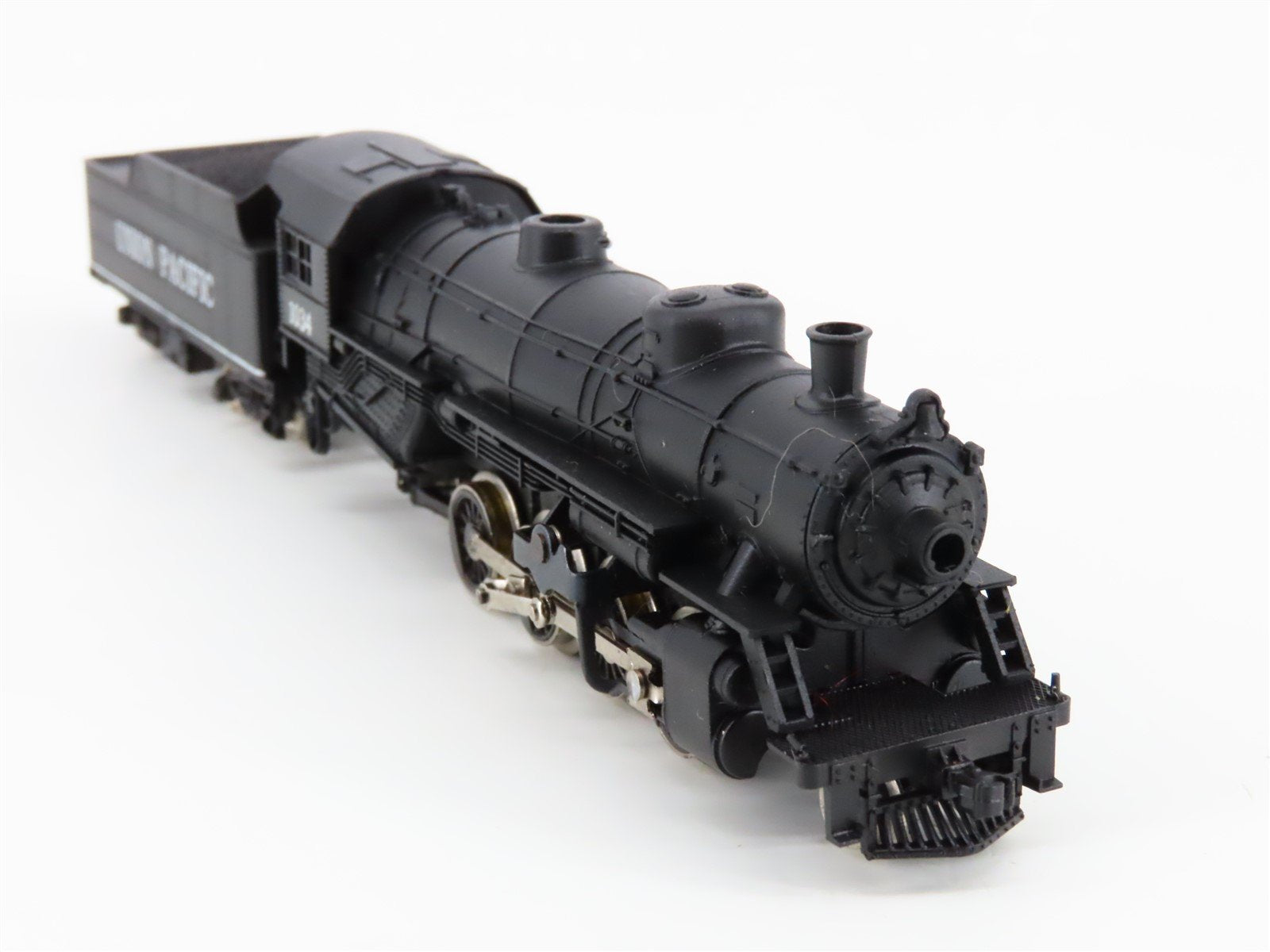 N Scale Con-Cor 5521C UP Union Pacific 2-8-2 Steam Locomotive #1034