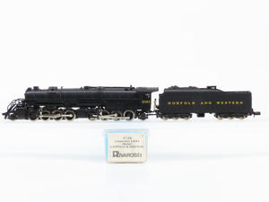 N Scale Rivarossi 9136 N&W Norfolk & Western 2-8-8-2 Steam Locomotive #2197