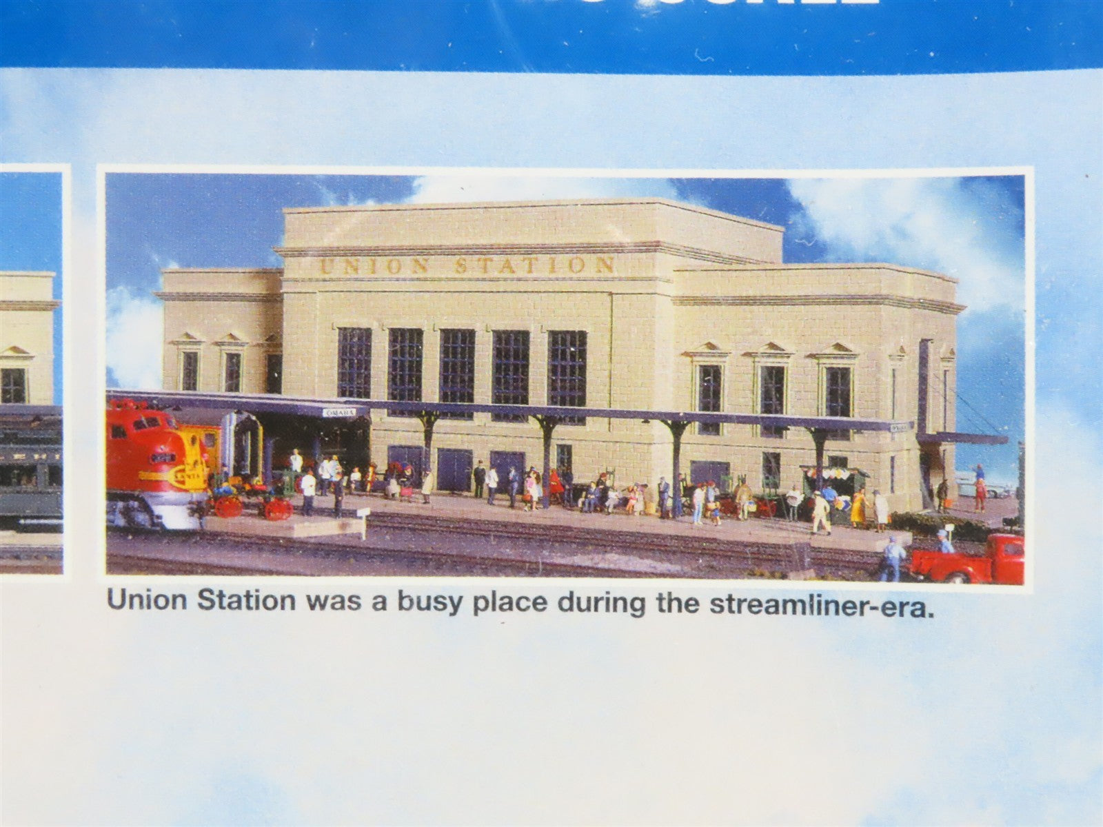 HO Scale Walthers 933-3094 Union Station Kit Unbuilt