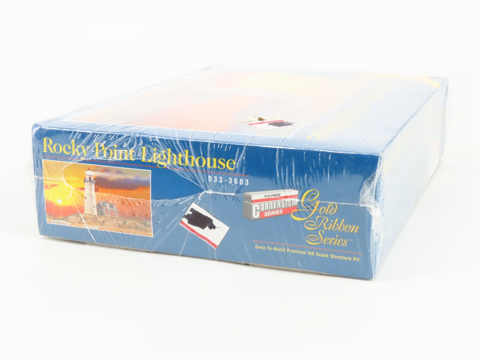 HO Scale Walthers 933-3603 Rocky Point Lighthouse Kit Unbuilt