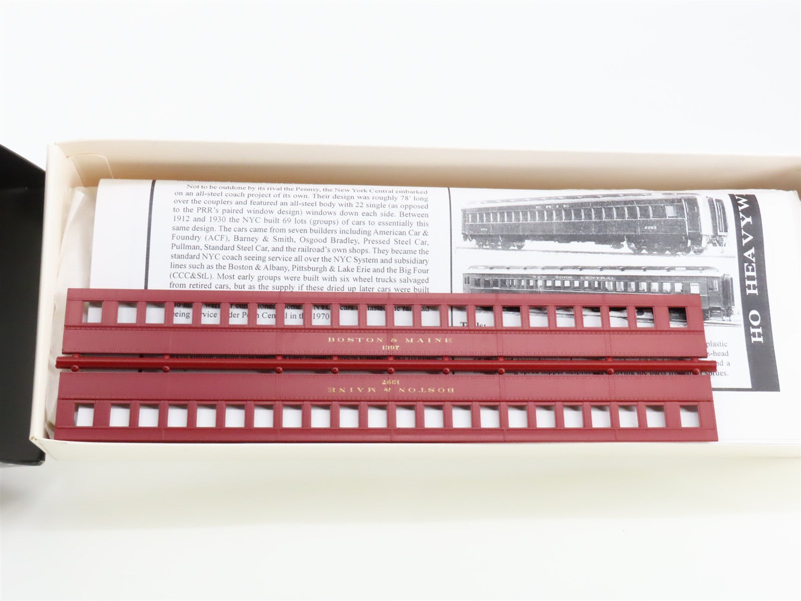 HO Scale Branchline Trains 5107 Boston & Maine Coach 1397 Unbuilt Kit