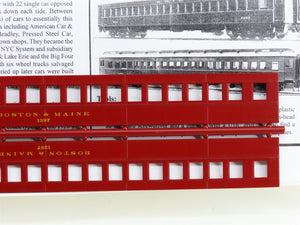 HO Scale Branchline Trains 5107 Boston & Maine Coach 1397 Unbuilt Kit