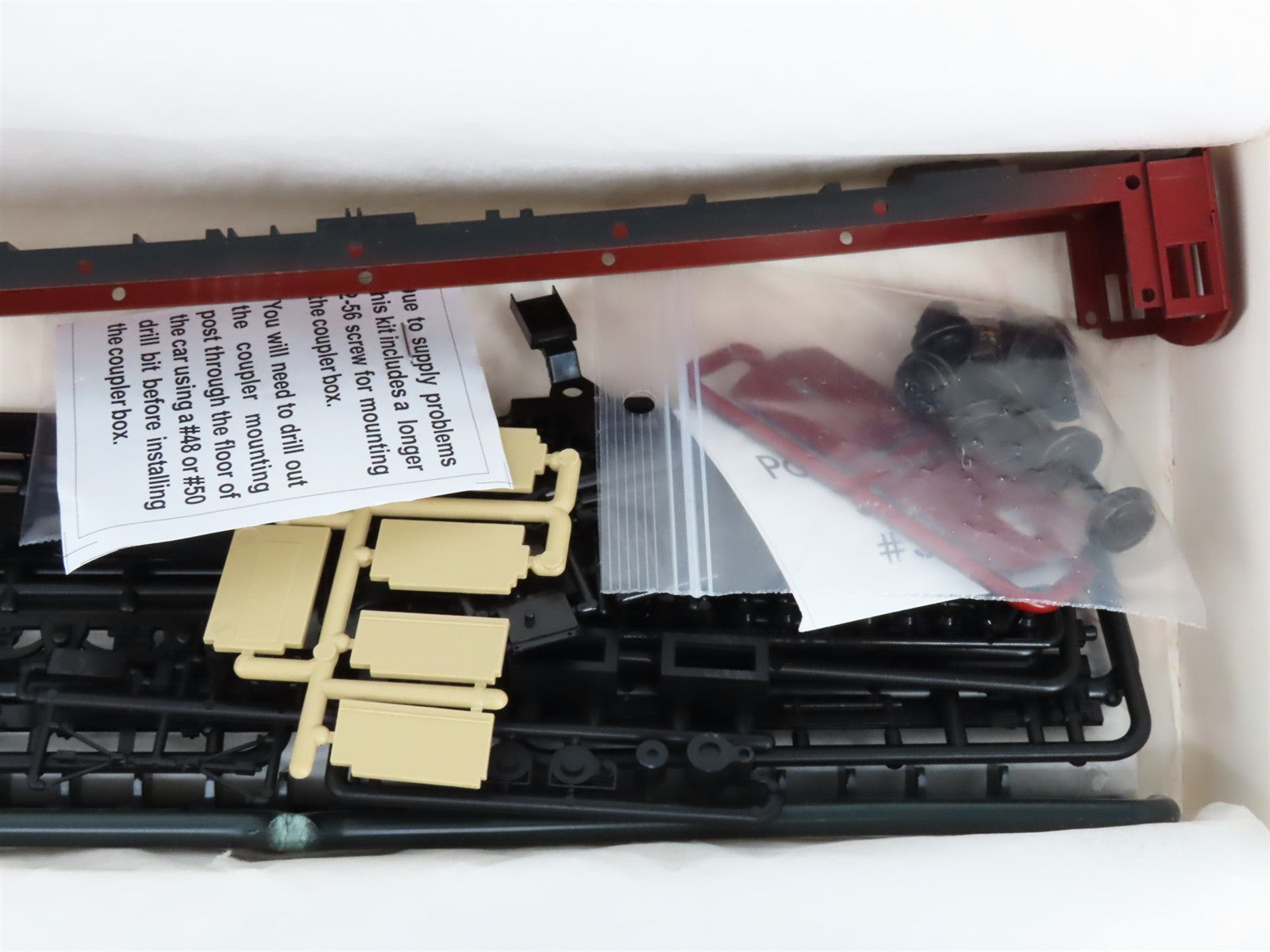HO Scale Branchline Trains 5107 Boston & Maine Coach 1397 Unbuilt Kit