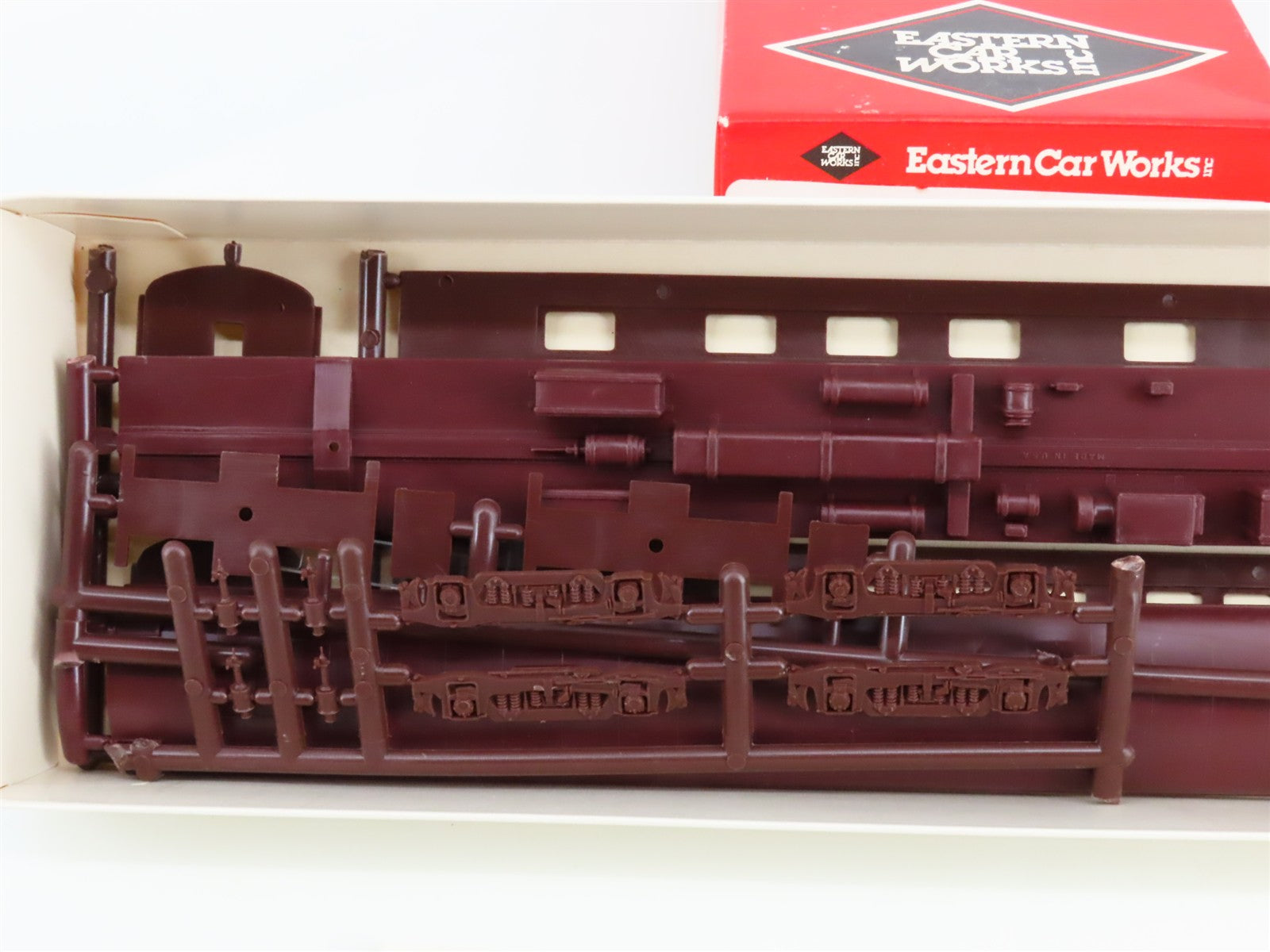 Eastern Car Works 1206 Pullman Standard 4-4-2 Sleeper Unbuilt Kit