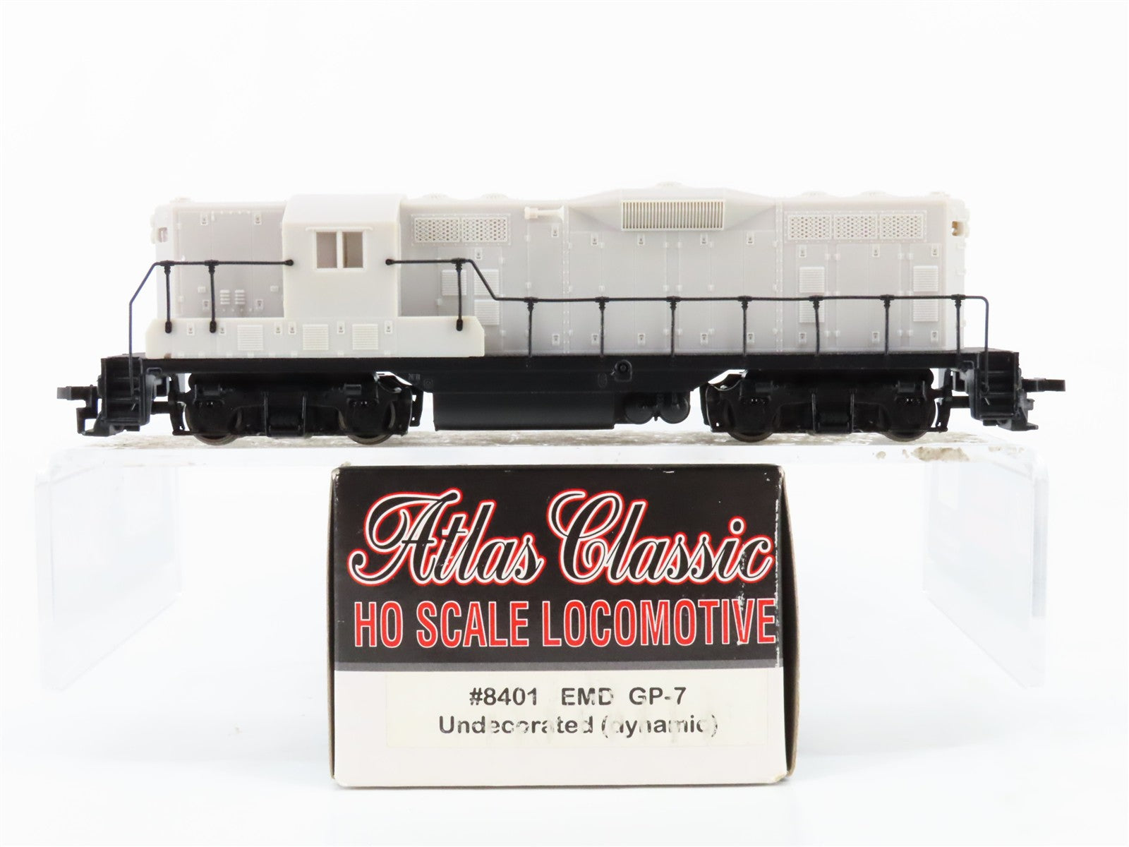 HO Scale Atlas Classic 8401 Undecorated GP7 Diesel Locomotive