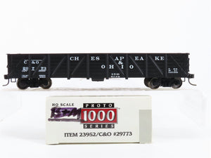 HO Scale PROTO 1000 23952 C&O Chesapeake & Ohio Gondola 29773 RTR
