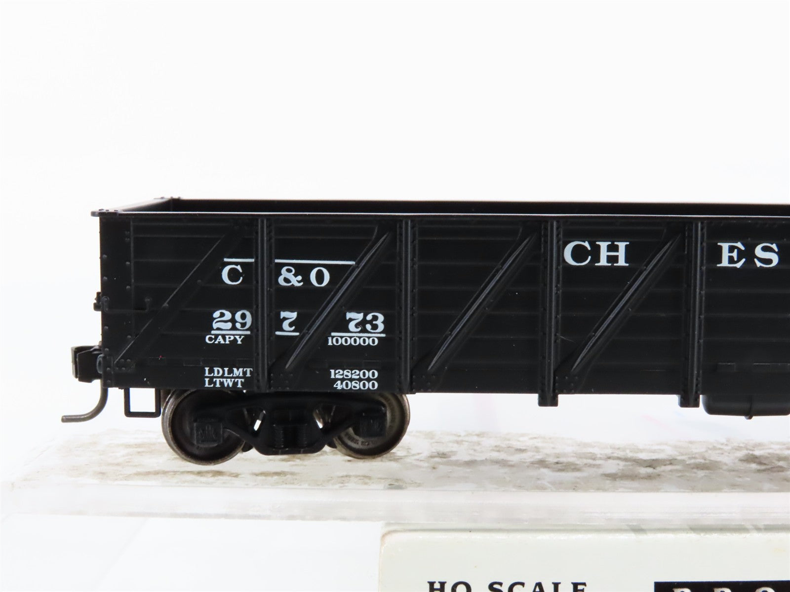 HO Scale PROTO 1000 23952 C&O Chesapeake & Ohio Gondola 29773 RTR