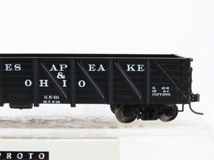 HO Scale PROTO 1000 23952 C&O Chesapeake & Ohio Gondola 29773 RTR