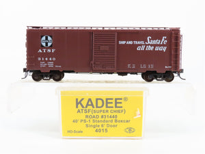 HO Scale Kadee 4015 ATSF Santa Fe 40' Box Car 31440 RTR