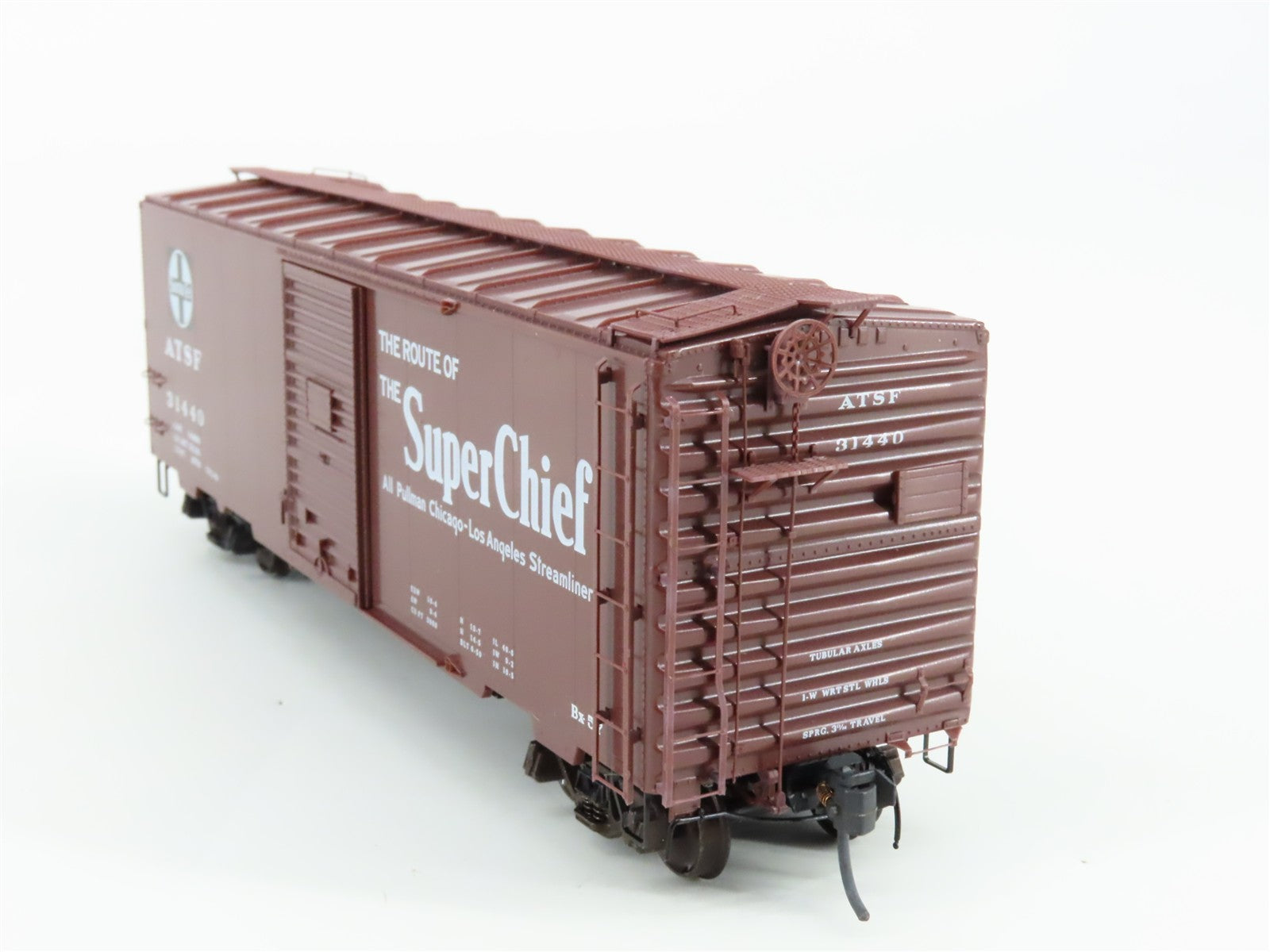 HO Scale Kadee 4015 ATSF Santa Fe 40' Box Car 31440 RTR