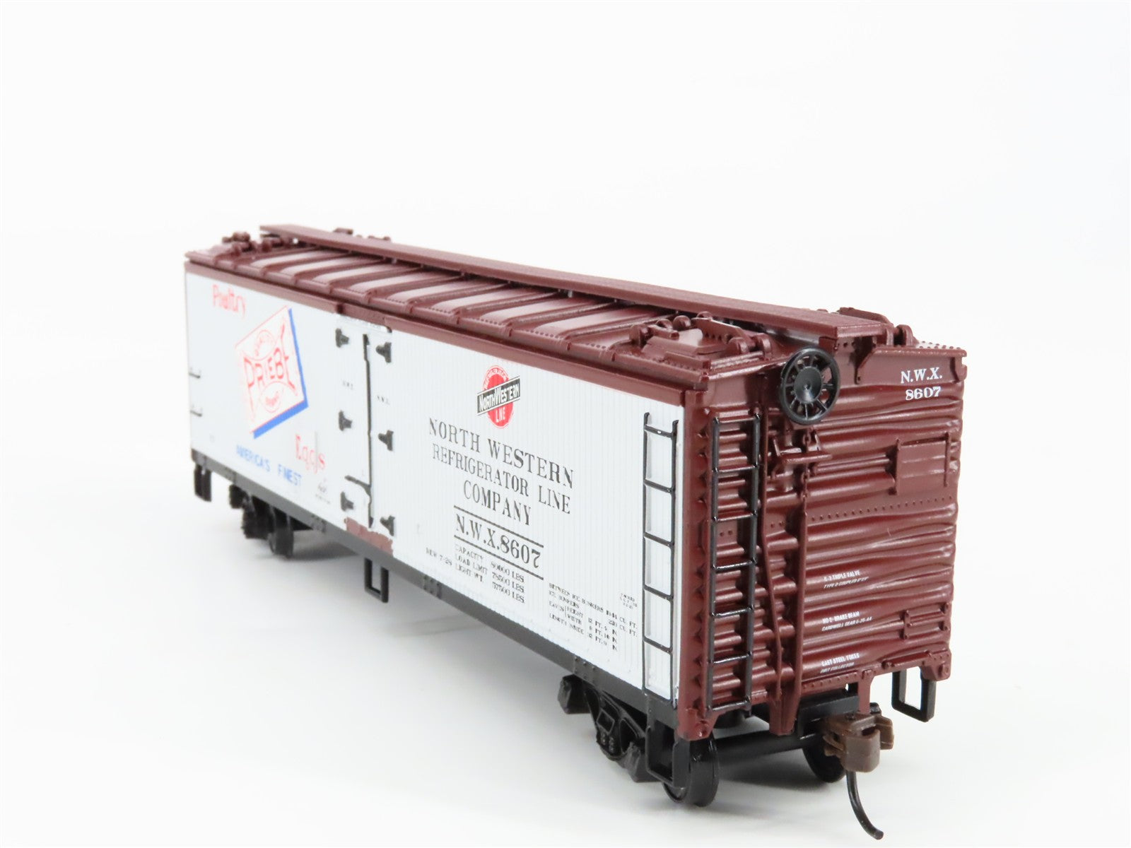 HO Scale Athearn 7576 NWX North Western Refrigerator Line 40' Wood Reefer RTR