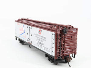 HO Scale Athearn 7576 NWX North Western Refrigerator Line 40' Wood Reefer RTR