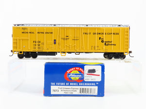 HO Scale Athearn 7573 FGCX Fruit Growers Express 50' Mechanical Reefer 11452 RTR
