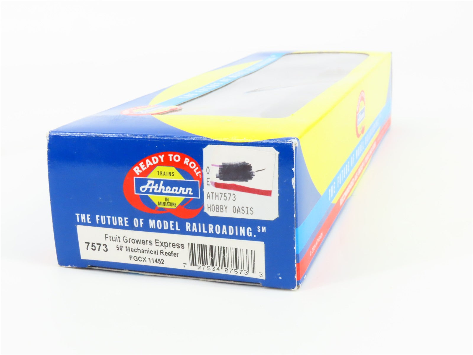 HO Scale Athearn 7573 FGCX Fruit Growers Express 50' Mechanical Reefer 11452 RTR