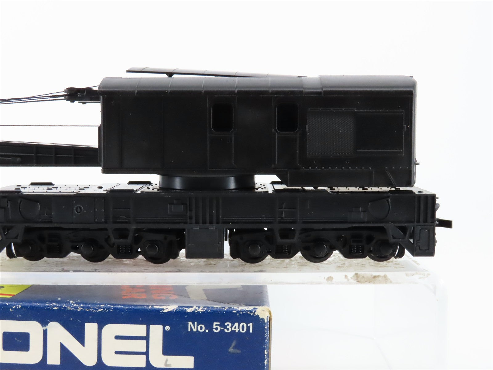 HO Scale Lionel 5-3401 Operating Crane Car RTR