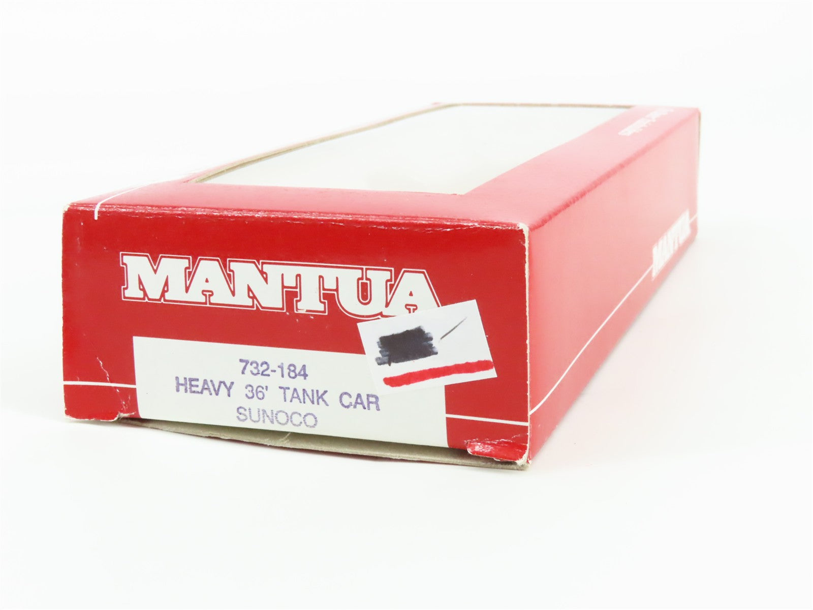 HO Scale Mantua 732-184 NATX Sun Oil Co. 36' Tank Car 78200 RTR