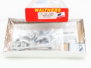 HO Scale Walthers 932-5500 Undecorated 25 Ton Crane Unbuilt Kit