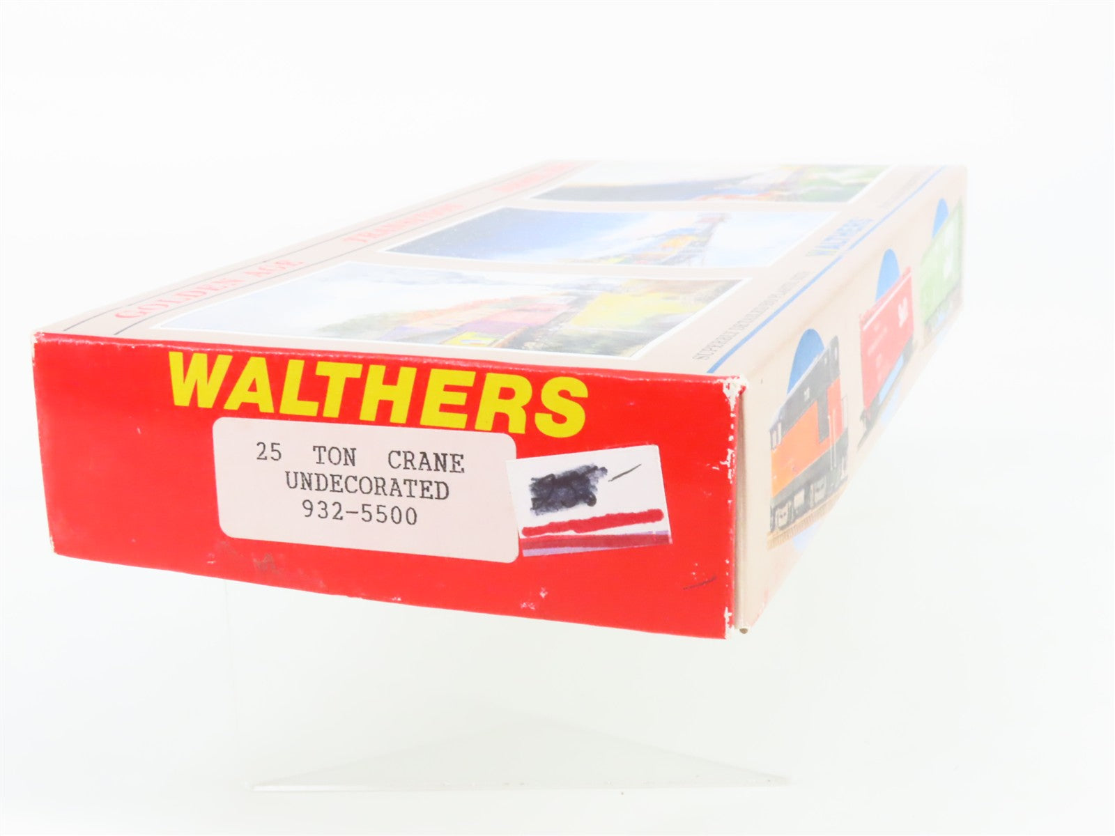 HO Scale Walthers 932-5500 Undecorated 25 Ton Crane Unbuilt Kit