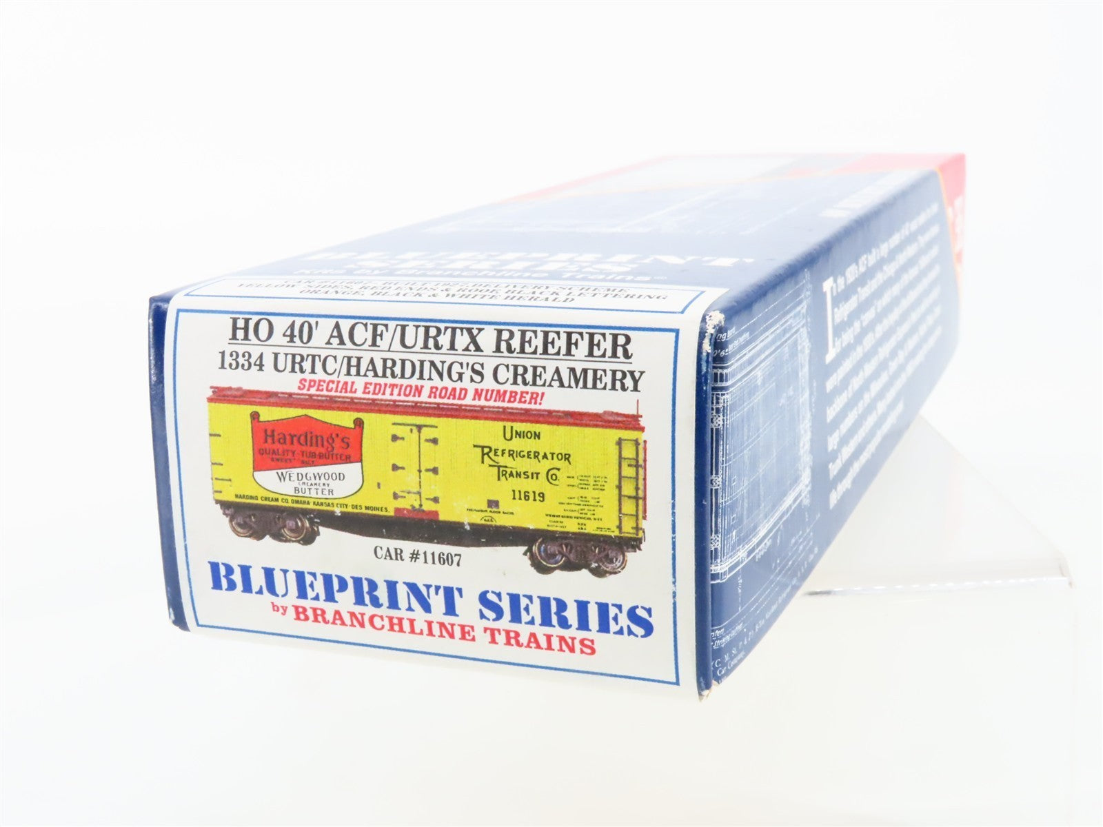 HO Scale Branchline Trains 1334 40' Reefer Unbuilt Kit