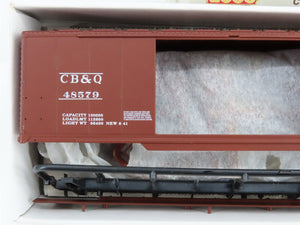 HO Scale PROTO 2000 Chicago, Burlington & Quincy 50' Box Car Unbuilt Kit