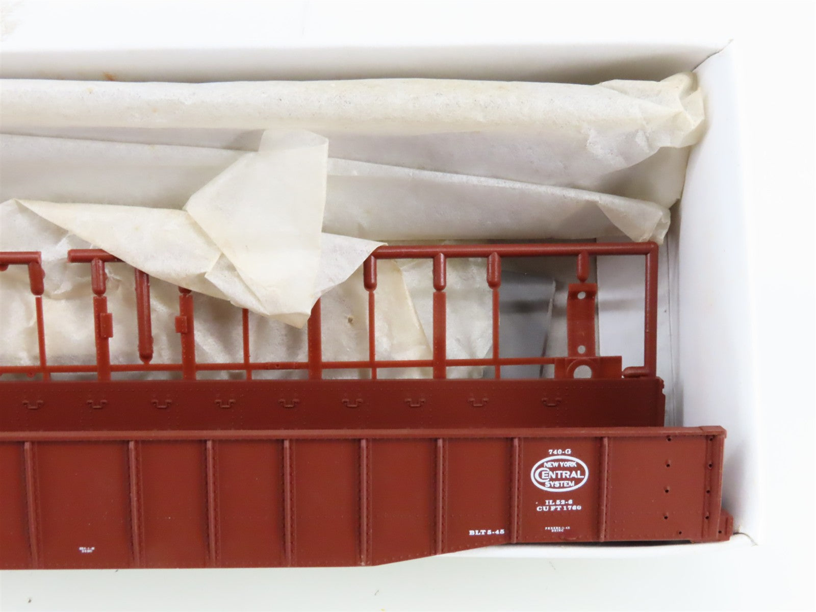HO Scale PROTO 2000 40081 P&LE Pittsburgh & Lake Erie Gondola 40081 Unbuilt Kit