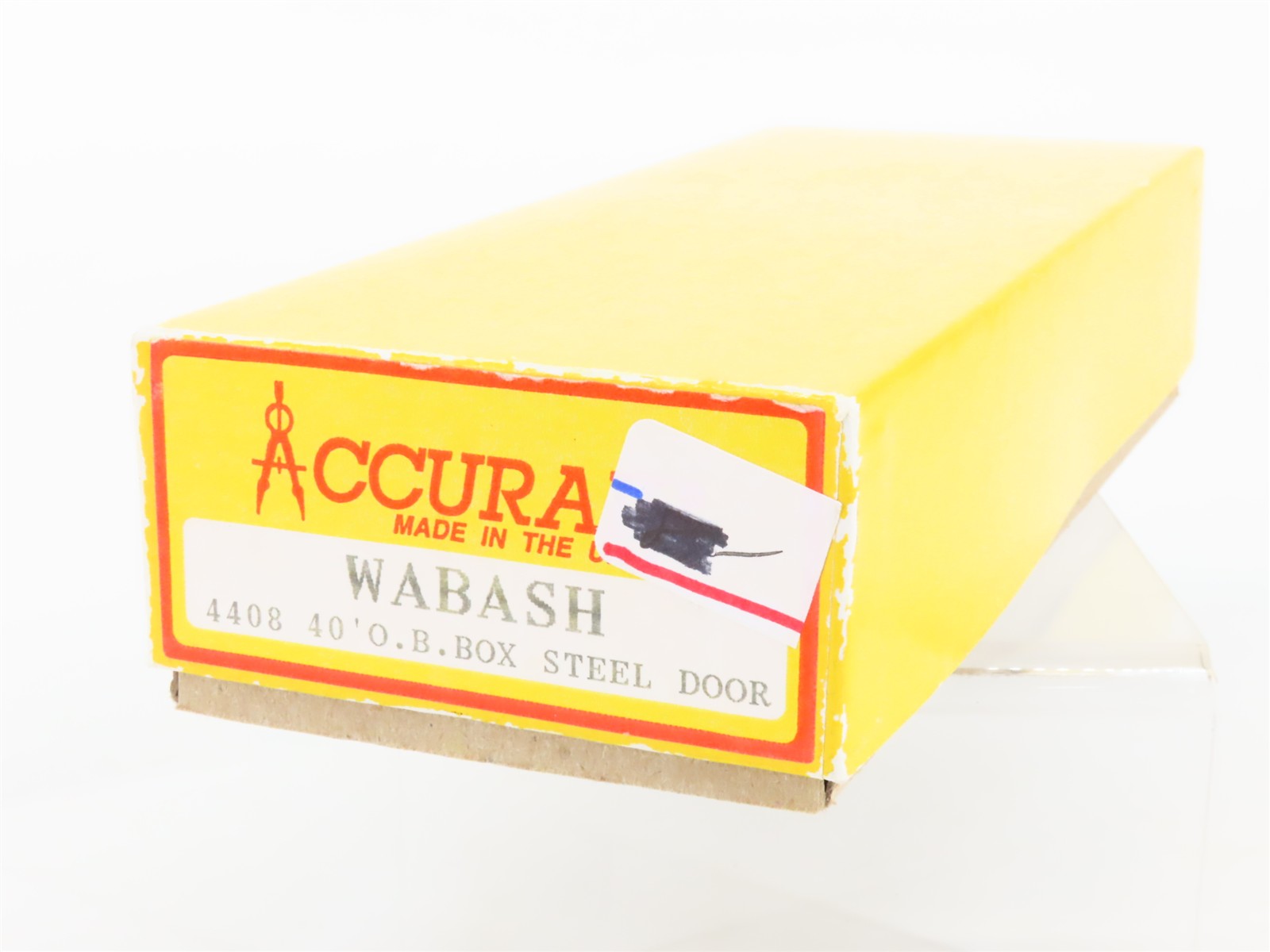 HO Scale Accurail 4408 WAB Wabash 40' Box Car 78287 Unbuilt Kit