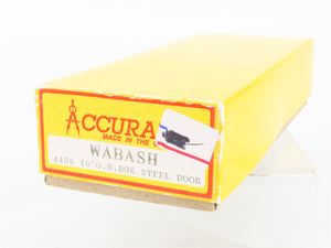HO Scale Accurail 4408 WAB Wabash 40' Box Car 78287 Unbuilt Kit