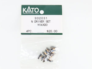 N Scale Kato 932031 Mikado Driver Set for Steam Locomotives