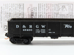 N Scale Micro-Trains MTL 08300060 D&RGW Rio Grande 40' Gondola 46400 w/ Load