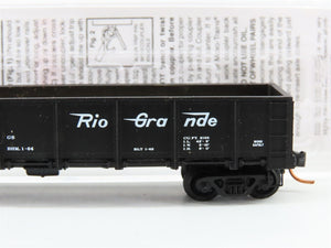N Scale Micro-Trains MTL 08300060 D&RGW Rio Grande 40' Gondola 46400 w/ Load