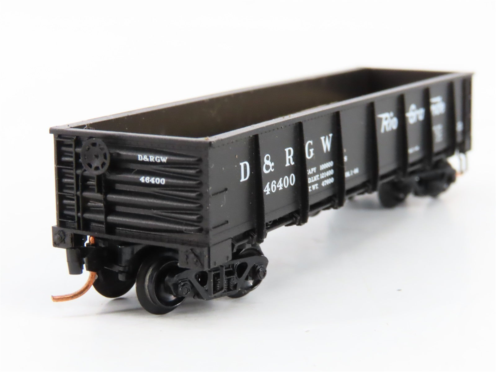 N Scale Micro-Trains MTL 08300060 D&RGW Rio Grande 40' Gondola 46400 w/ Load