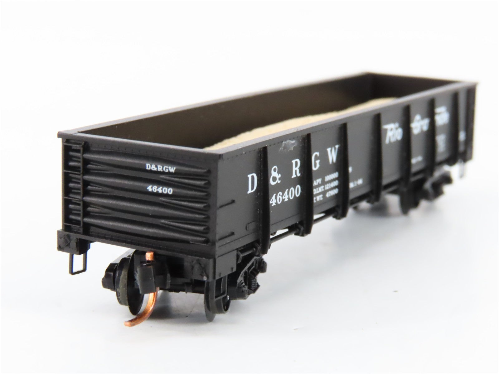 N Scale Micro-Trains MTL 08300060 D&RGW Rio Grande 40' Gondola 46400 w/ Load