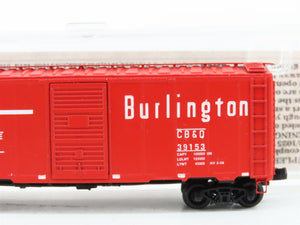 N Scale Deluxe Innovations 141112 CB&Q Burlington 40' Box Car 39153