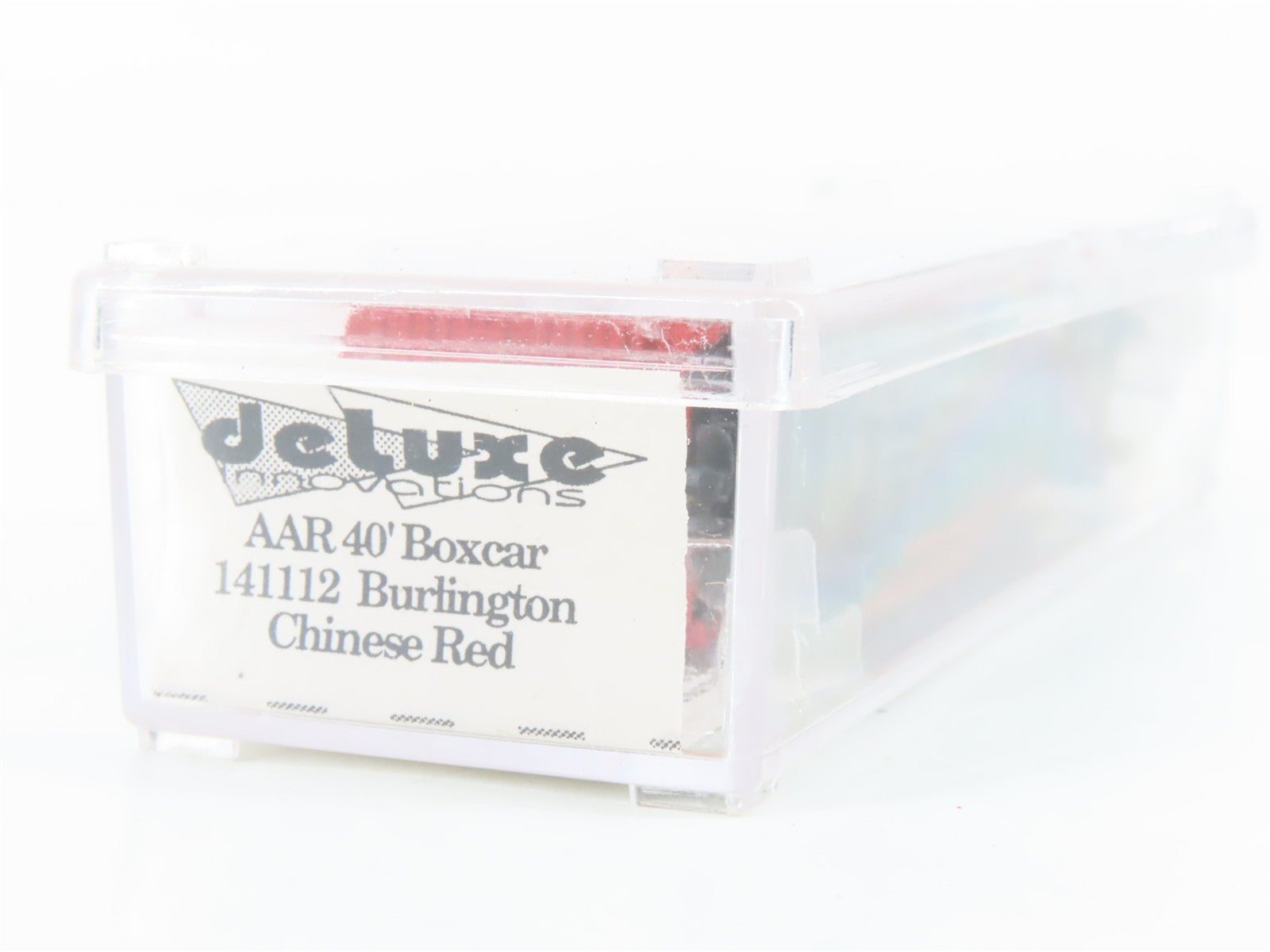 N Scale Deluxe Innovations 141112 CB&Q Burlington 40' Box Car 39153