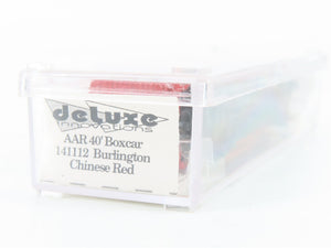 N Scale Deluxe Innovations 141112 CB&Q Burlington 40' Box Car 39153