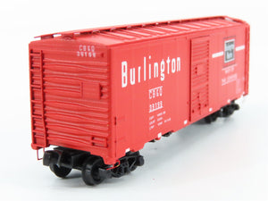 N Scale Deluxe Innovations 141112 CB&Q Burlington 40' Box Car 39199