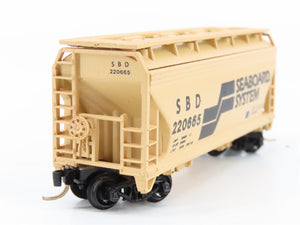 N Scale Atlas 3906 SBD Seaboard System 2-Bay Covered Hopper 220665