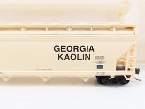 N Scale Atlas 3961 ACFX Georgia Kaolin 4-Bay Centerflow Covered Hopper 59486