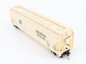 N Scale Atlas 3961 ACFX Georgia Kaolin 4-Bay Centerflow Covered Hopper 59486