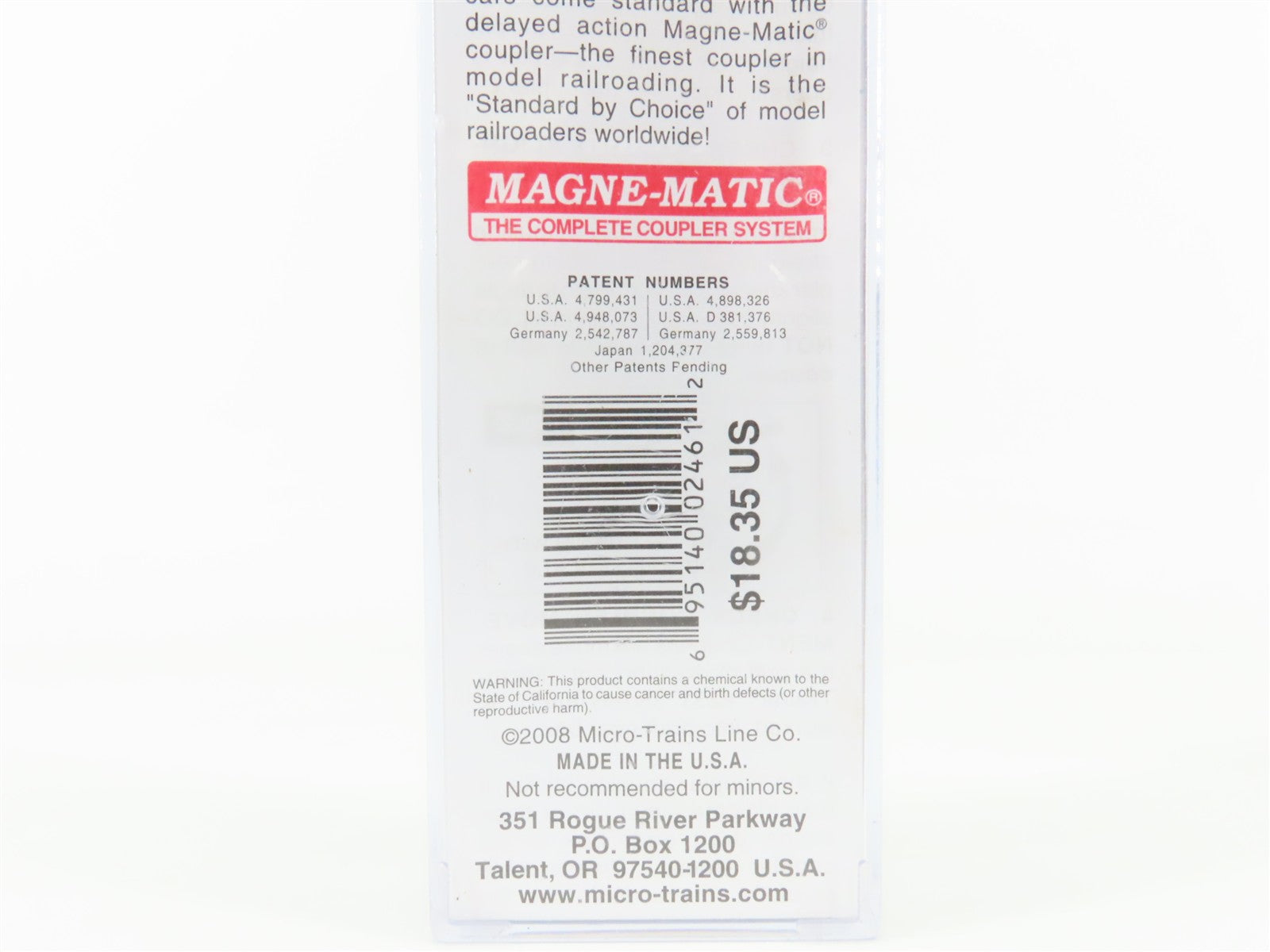 N Scale Micro-Trains MTL 09900060 B&M Boston & Maine 3-Bay Covered Hopper 5404